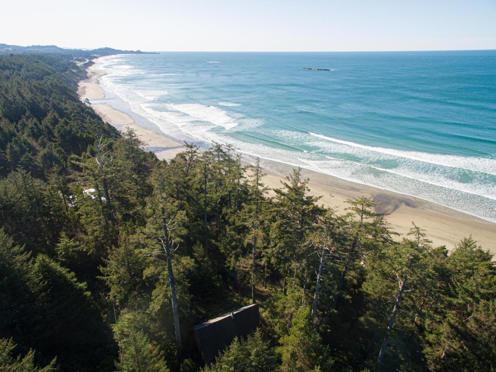 Villa The Cedar House Otter Rock Exterior foto