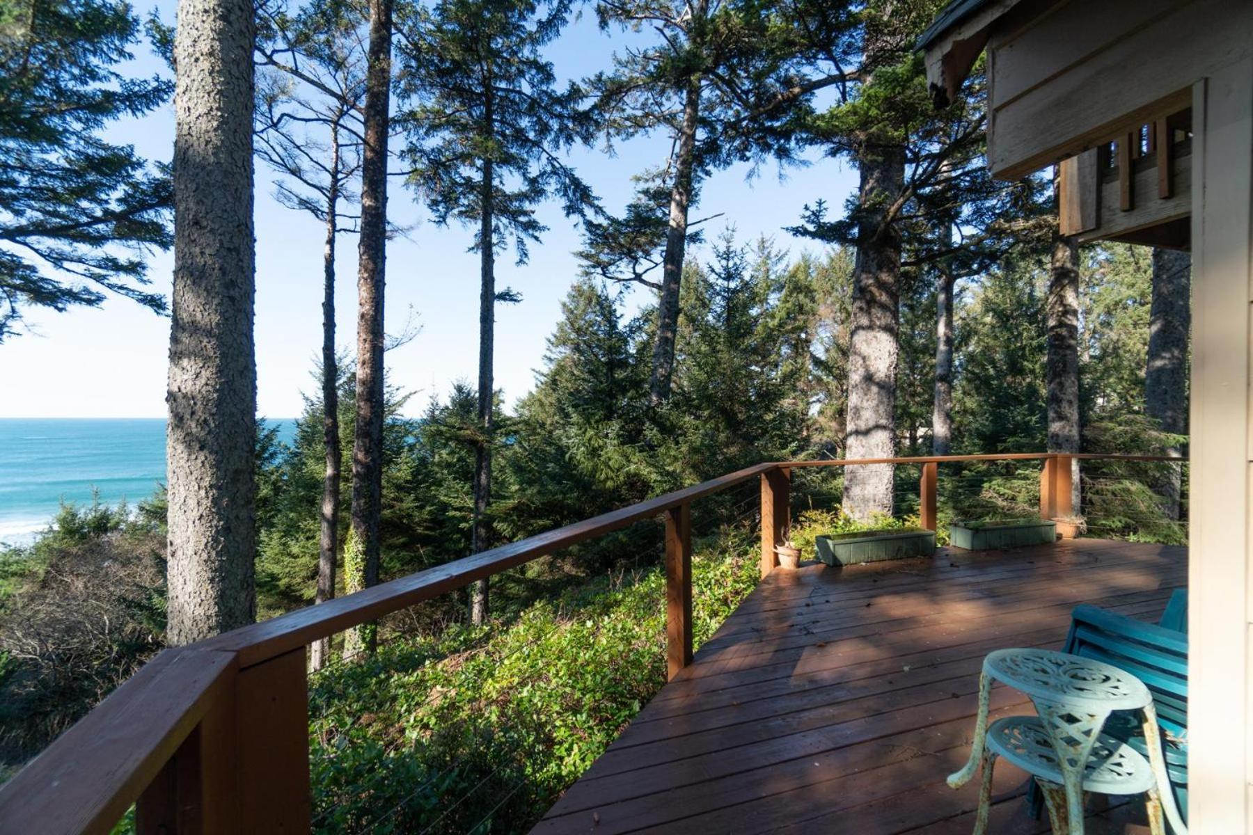 Villa The Cedar House Otter Rock Exterior foto