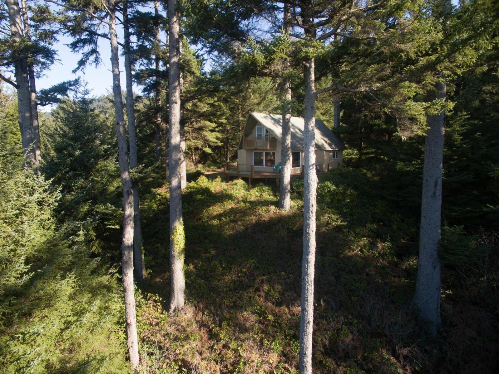 Villa The Cedar House Otter Rock Exterior foto