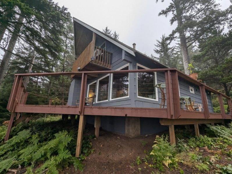 Villa The Cedar House Otter Rock Exterior foto