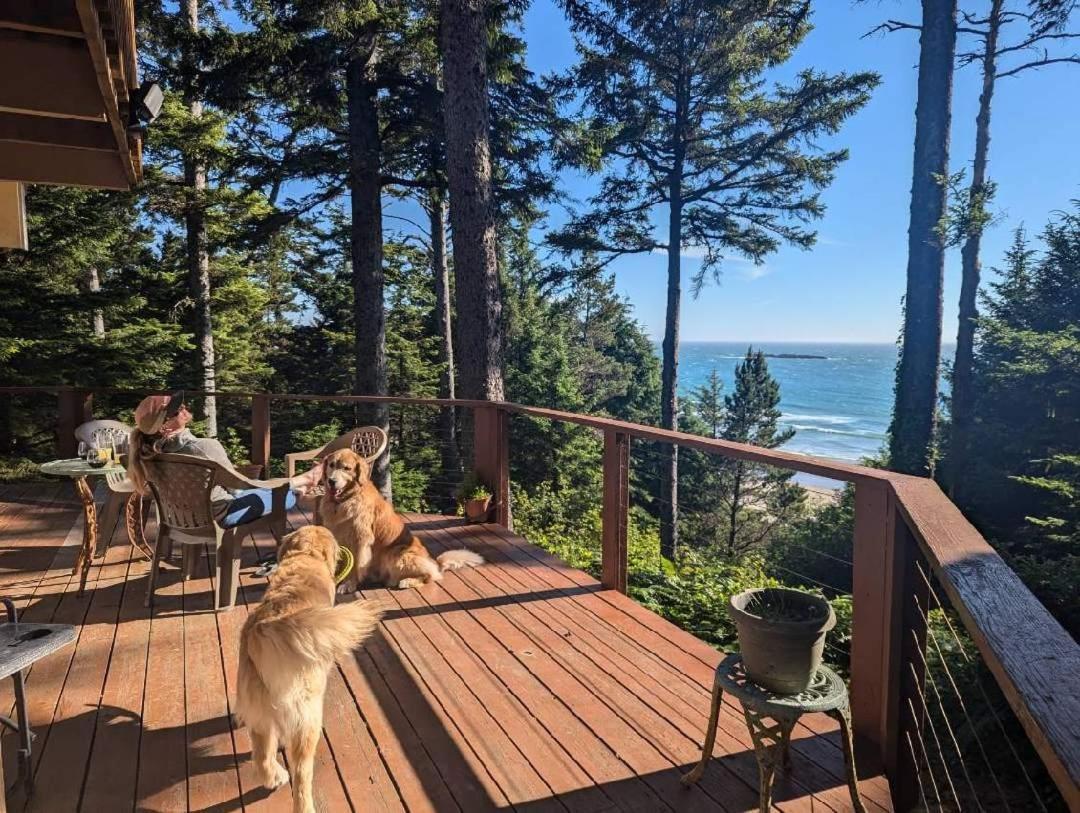 Villa The Cedar House Otter Rock Exterior foto